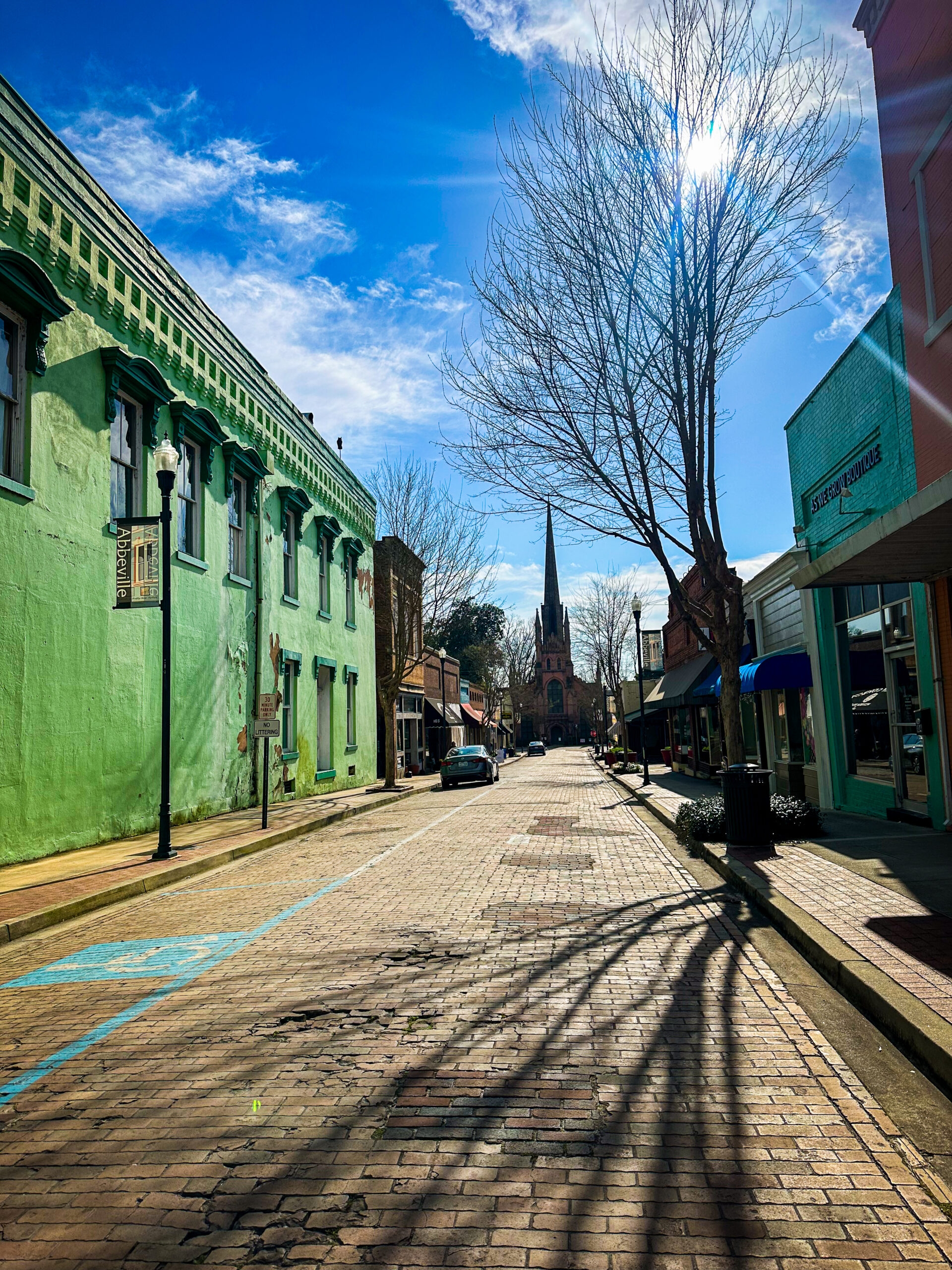 Downtown Abbeville, South Carolina